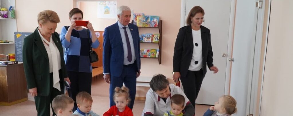 В Наровчатском районе завершился ремонт детского сада