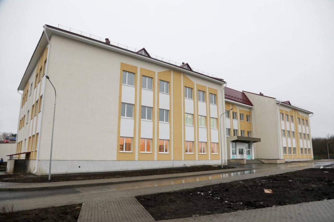 Школу в Чемодановке сдадут в эксплуатацию в декабре