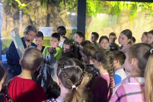 Юные белгородцы посетили океанариум в Пензе