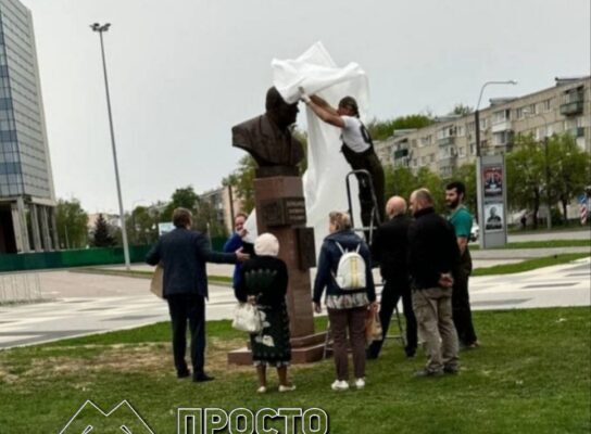 На Юбилейной площади Пензы появился бюст Василия Бочкарева